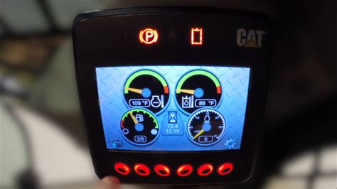 skid steer cat pantalla reloj de arena|Overview of the Advanced Display on Cat® D3 Skid Steer and.